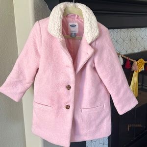 Old Navy Pink Peacoat 4T